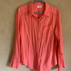 Orange blouse